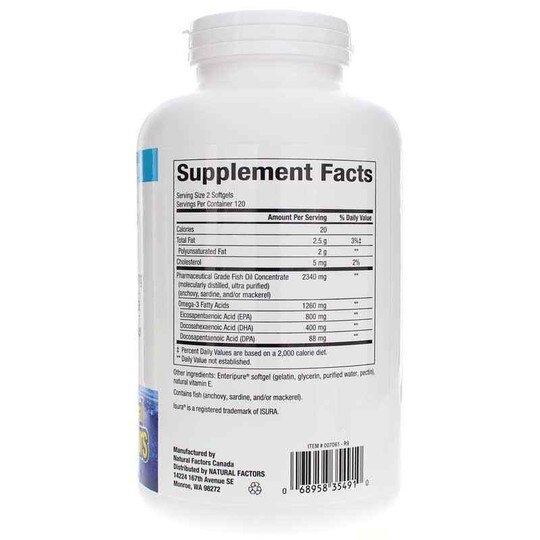 RxOmega-3 Fish Oil, NF